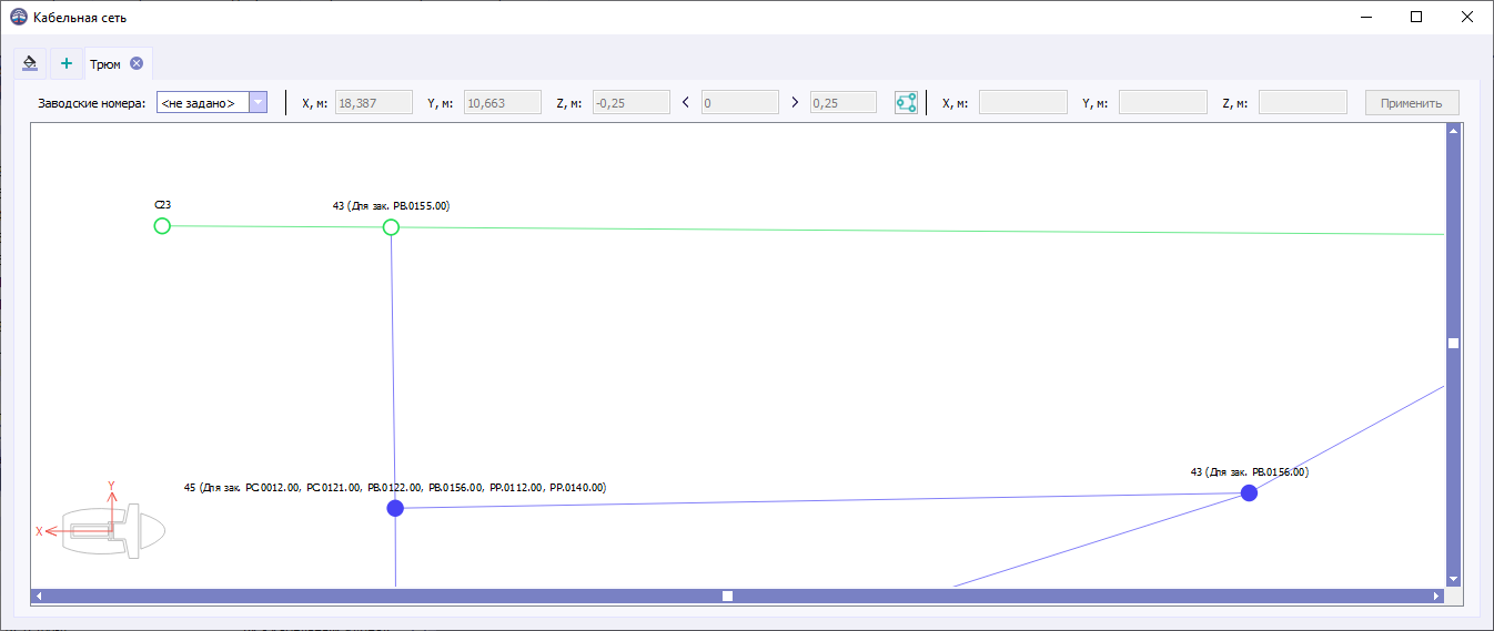 05 nodes highlighting cable route